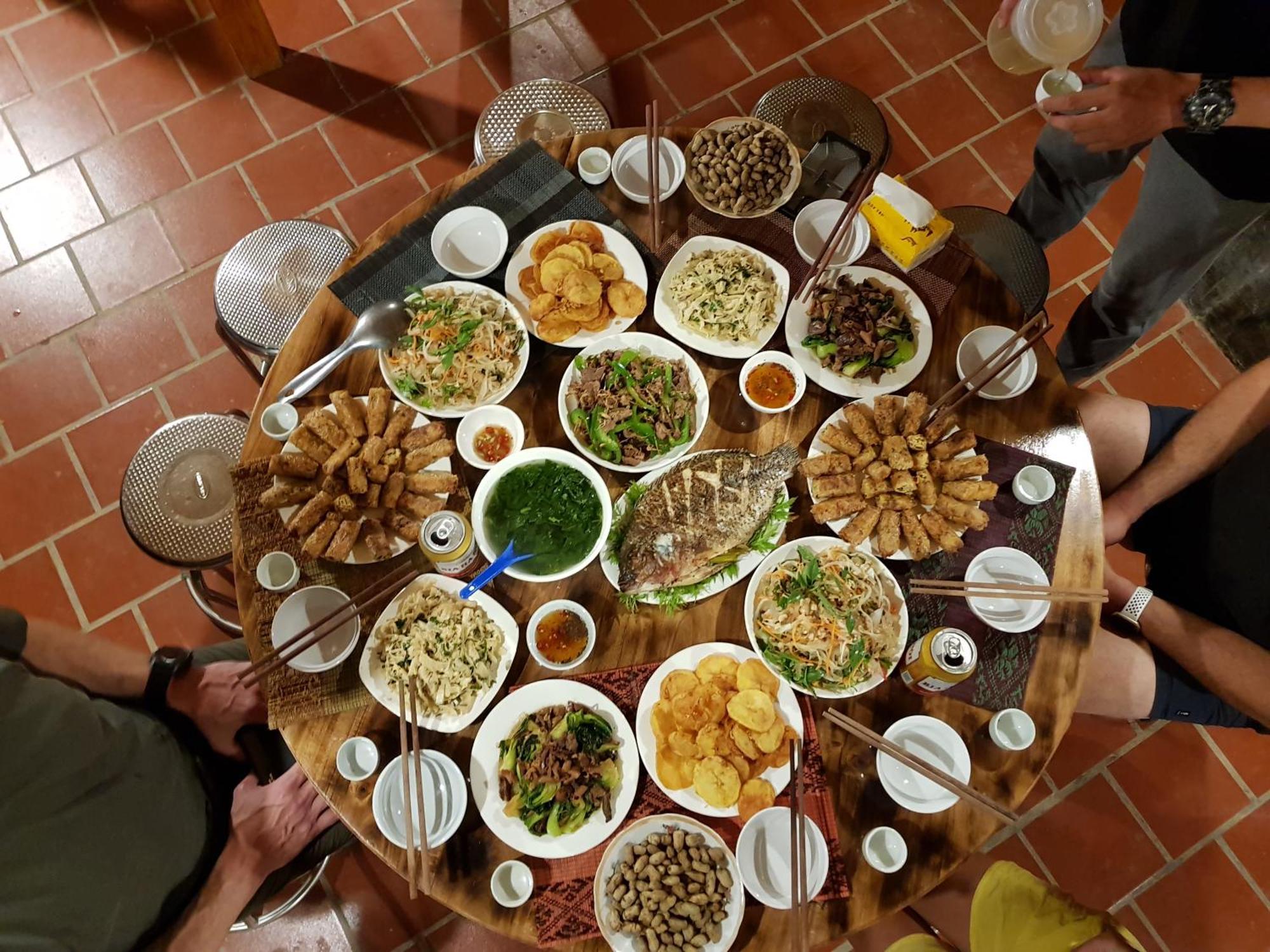 Vu Linh Palm House Homestay - Bungalow Yen Bai المظهر الخارجي الصورة