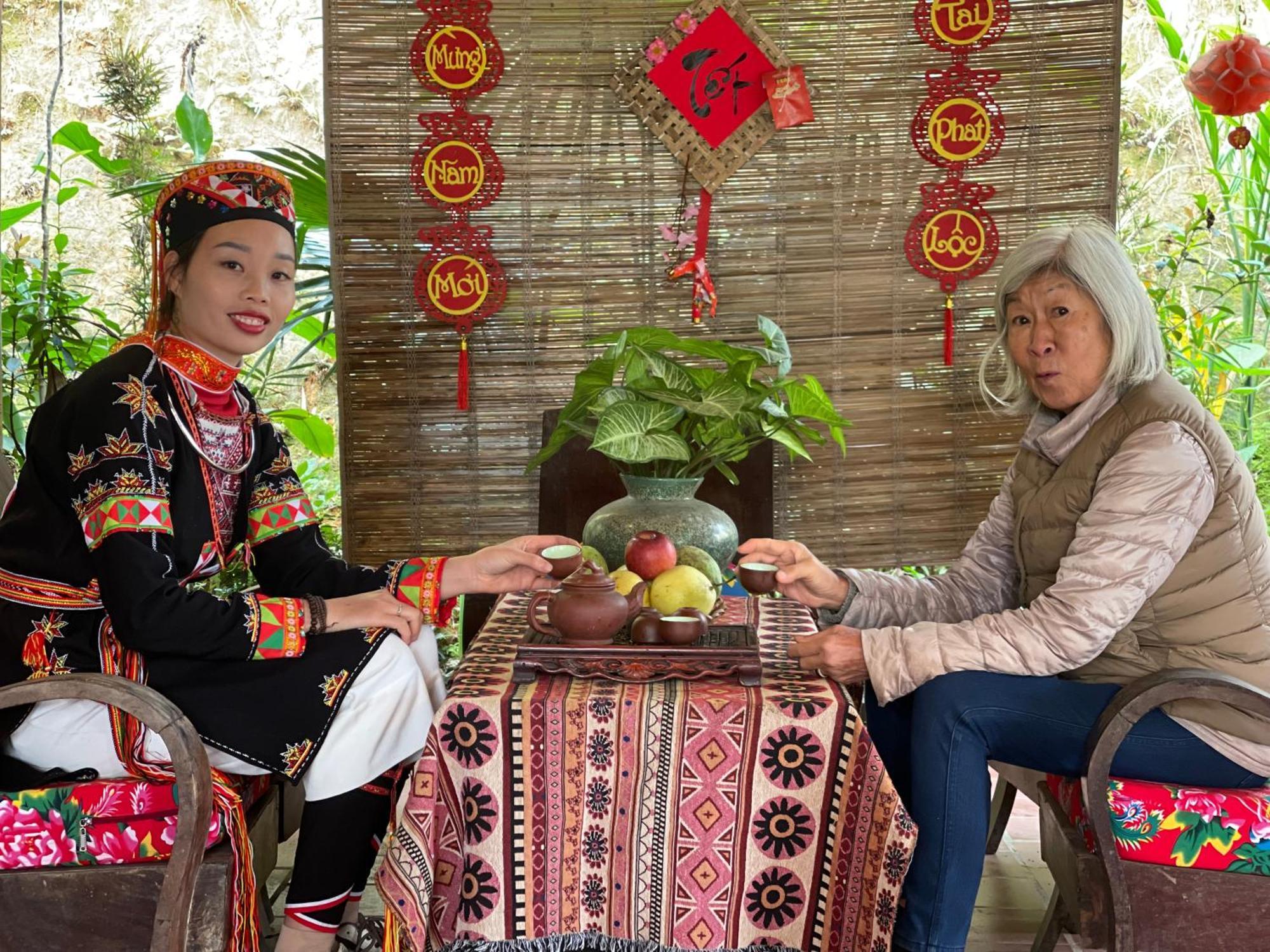 Vu Linh Palm House Homestay - Bungalow Yen Bai المظهر الخارجي الصورة